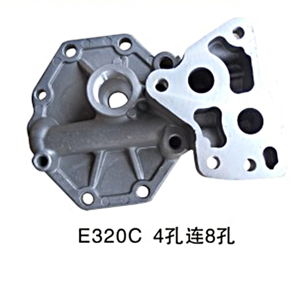 Oil filter head E320C